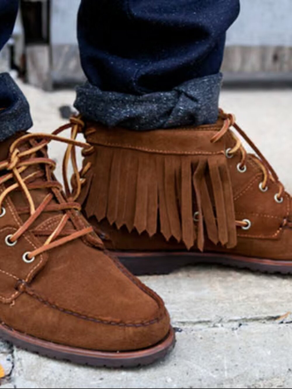 Ronnie Fieg X Sebago Iroquois RARE Chestnut Suede sz 11